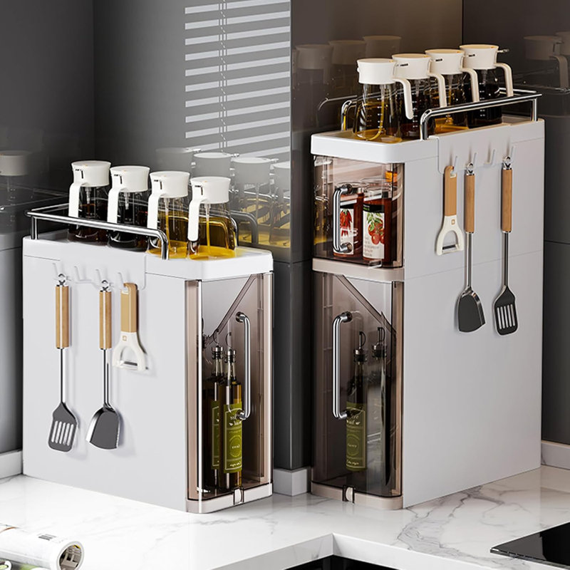 Multifonctionnel étagère à épices domestique armoire de rangement à tiroirs de type tiroir à épices armoire de rangement des aliments indépendante pour le salon cuisine restaurant