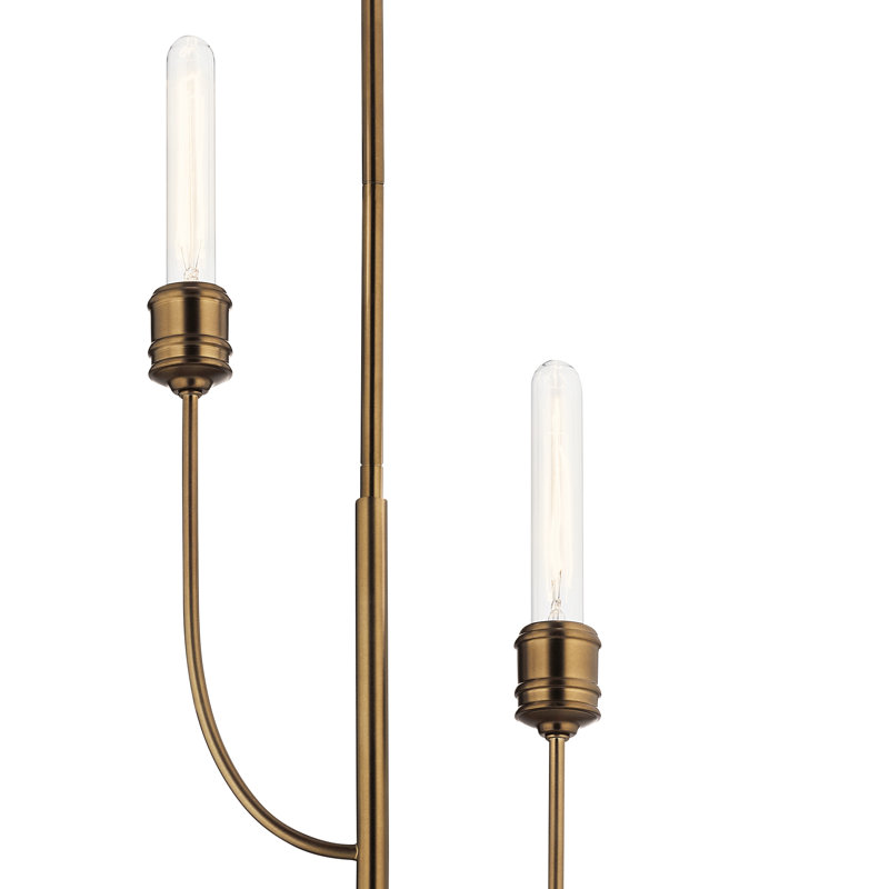 Luminaire suspendu 2Lt, Bronze satiné