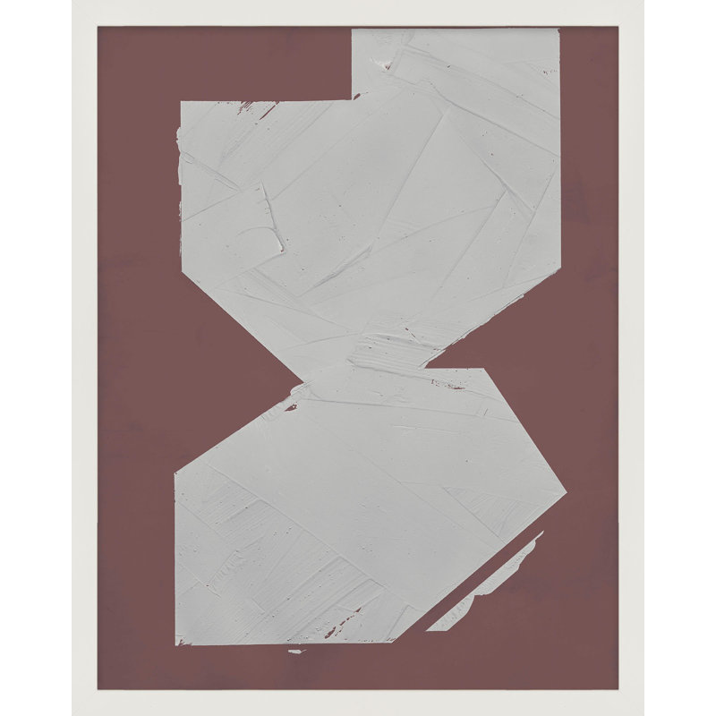 Equipoise In Greige V Painting by Ivo Stoyanov, White, 25" H x 20" W x 1.25" D