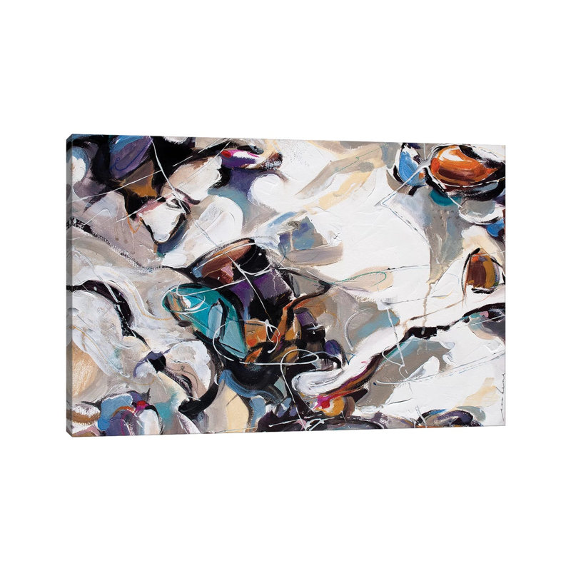 Harbour View Abstract III by Soo Beng Lim - Wrapped Canvas Gallery-Wrapped Canvas Giclée, 20.32 cm H x 30.48 cm W