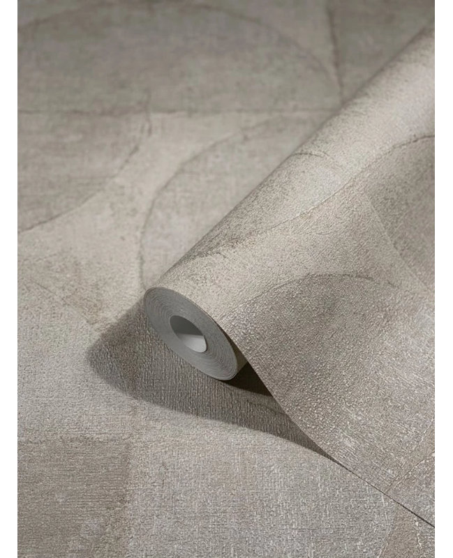 Abstract Roll, Gray Silver Copper Beige