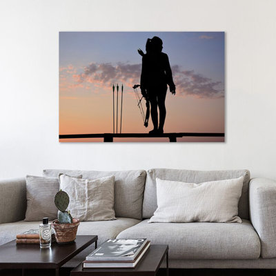 The Archer by Dominic Liam - Wrapped Canvas Print