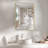 Rafuse Accent Mirror High-Strength Tempered Glass and Aluminum Alloy Framed French Cleat Mounted Wall & Bathroom Mirror 3-Year Warranty-1831677968-1831677973