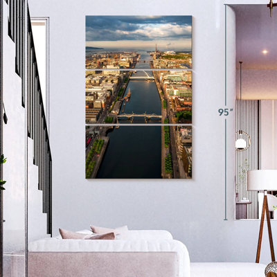 Nicci Dublin Docklands Aerial View