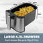 Daewoo 9L Dual Air Fryer Air Fryer