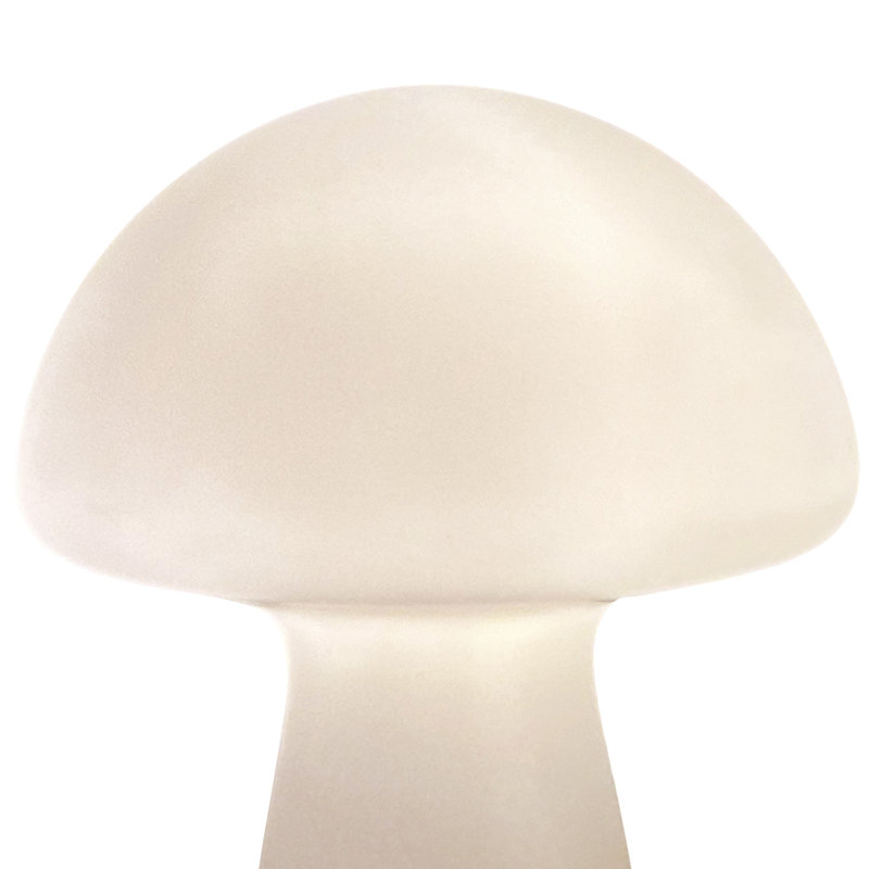 Lampe de fantaisie en verre Keaten, Beige