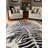 Vintage Zebra Print Cowhide Rug