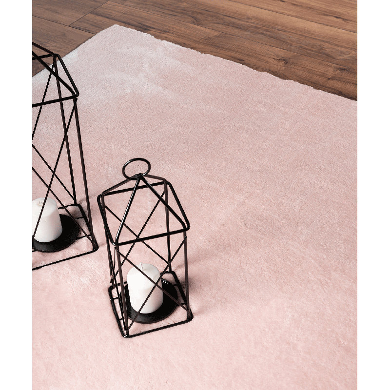 Hiroto Rug in Rose, Round 120cm