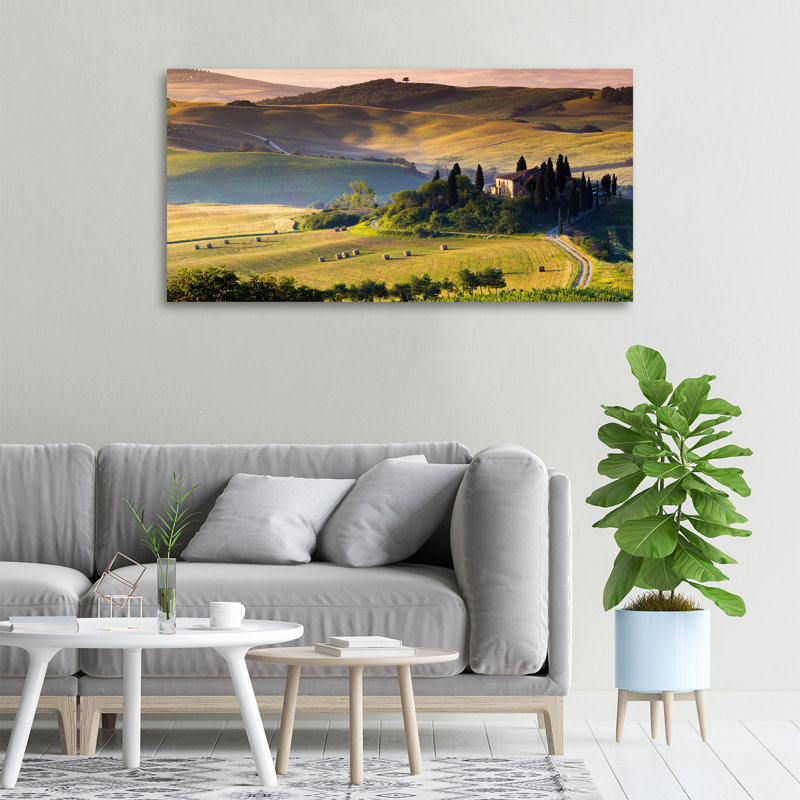Tuscany Italy - Wrapped Canvas Print