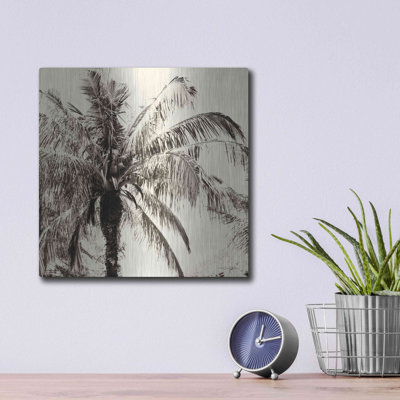 Bay Isle Artome ™ «Palm Tree Sepia III» par Debra Van Swearingen, art mural en métal