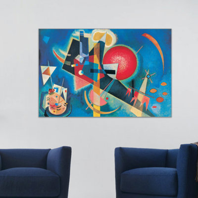 Im Blau by Kandinsky - Single Picture Frame Print on MDF