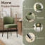 Chaise rembourrée avec assise rembourrée épaisse-81206520
