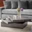 Table basse rotative Modernesque pour espaces de vie fonctionnels