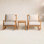 Brunswick Teak 2 - Person Patio Conversation Set with Cushions