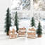 3-Piece 5.50"H Christmas Resin Gingerbread House Table Decor