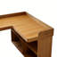 Bureau d'angle en bois massif en forme de L avec rangement ouvert, conception à rebords surélevés et espace de travail spacieux pour le bureau à domicile-1128838925