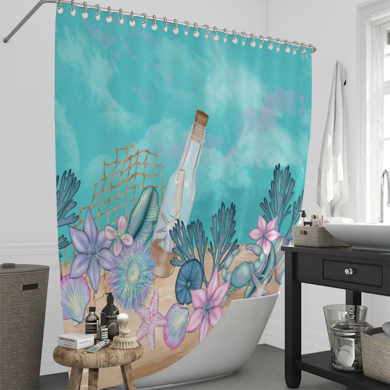 Slye Shower Curtain, 93" H x 70" W
