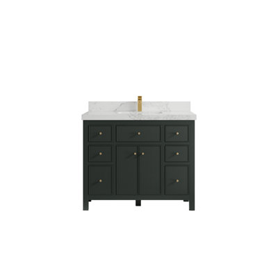 Sonoma 42'' Single Bathroom Vanity with Quartz Top