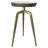 Brass and Marble End Table Set