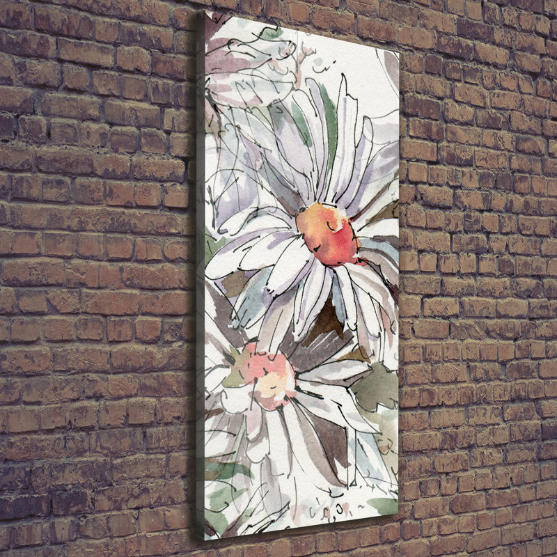 Daisies - Wrapped Canvas Print