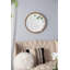 D20x1,5 "Miroir mural de style transitionnel en bois de manguier avec cadre en bois de manguier massif pour la salle de bain-838353221