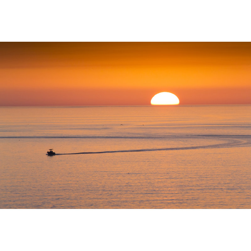 " Fishing Boat " by Ricardoreitmeyer, 48" W x 32" H