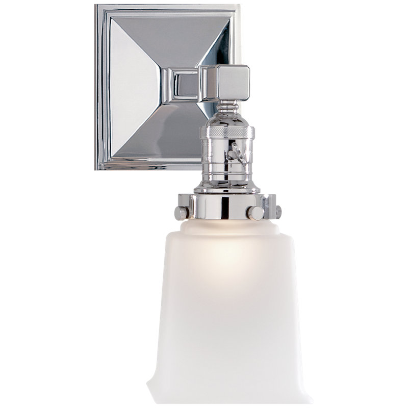 Boston 1 - Light Bath Sconce, Chrome
