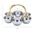 Adlane Stainless Steel Decorative Bowl 5