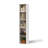 Imron Narrow Bookcase, Tall Corner Bookshelf for Bedroom, Living Room, Study-592389943-553525076