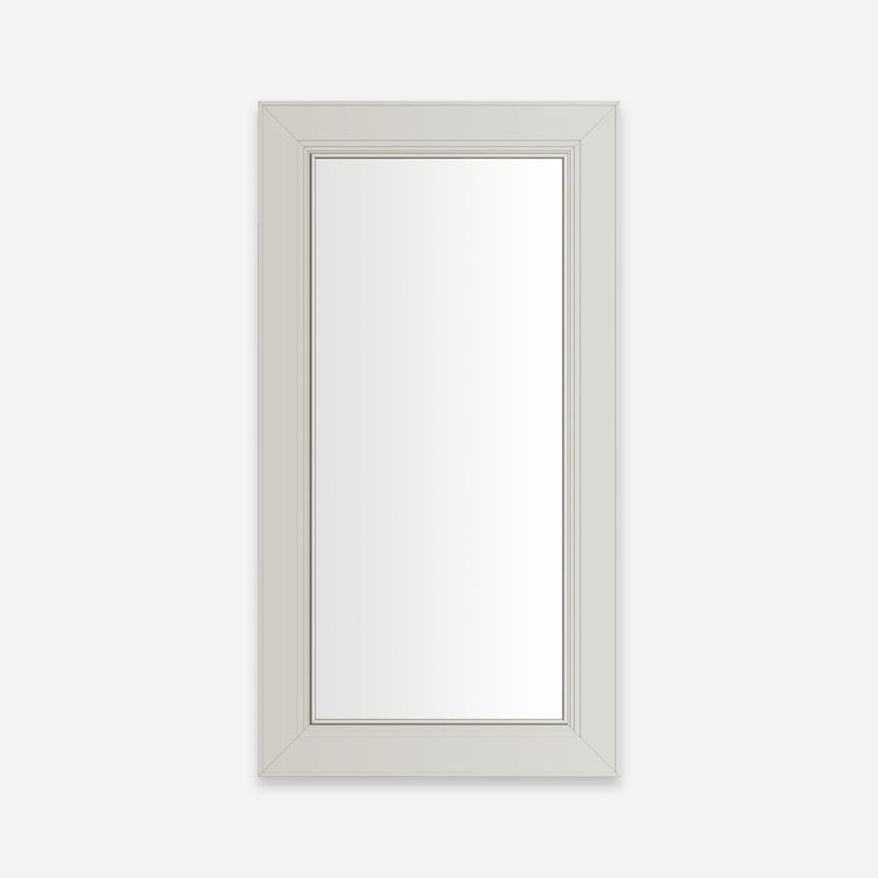 Main Line Cabinet, Polished Nickel, 39.44" H x 15.38" W x 5" D