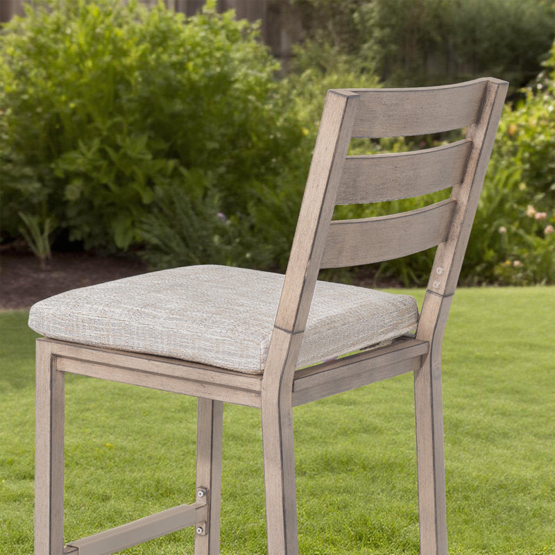 Chaises hautes pour bar avec coussins Winston
