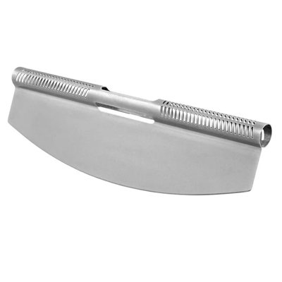 Lloyd Pans 18 Inch Vented Handle Pizza Rocker Knife
