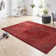 Celebration Plume Flatweave Red Rug