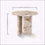 Table basse en marbre, petit accent de salon avec pierre véritable-475610830