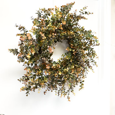 26" Autumn Mini Eucalyptus Wreath