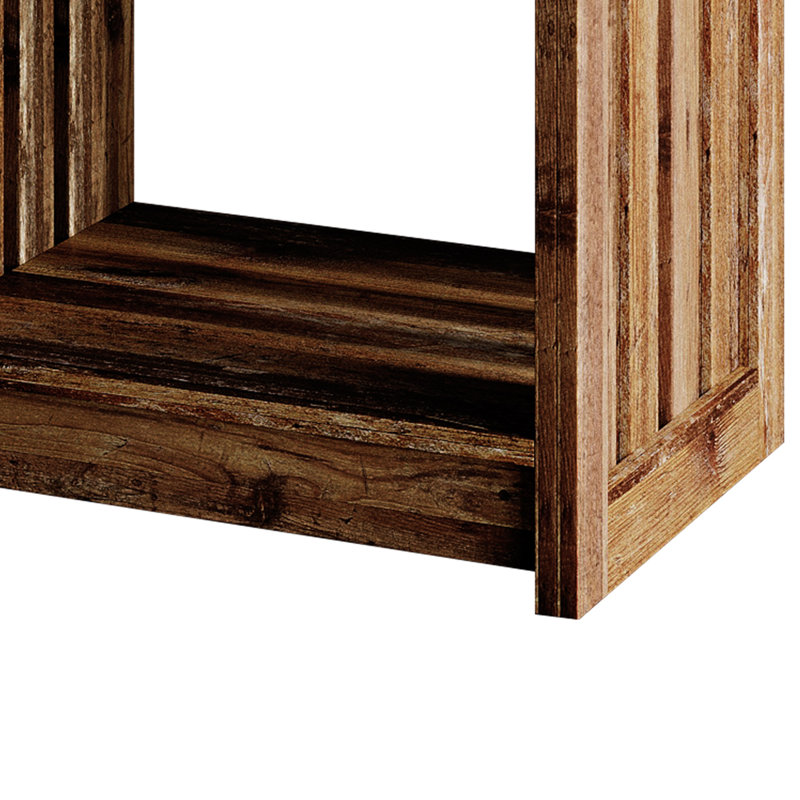 Ensemble de tables basses 3 pièces Nashua, Chêne rétro