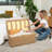 Pham 1 Piece Wicker Trunk