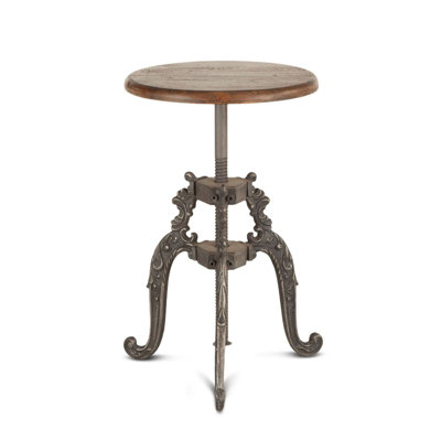 Mayhall Adjustable Height Bar Stool by Williston Forge