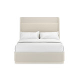 Fall In Love Upholstered Queen Wingback Bed