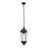 Teri 7 Inch Black Metal Outdoor Pendant