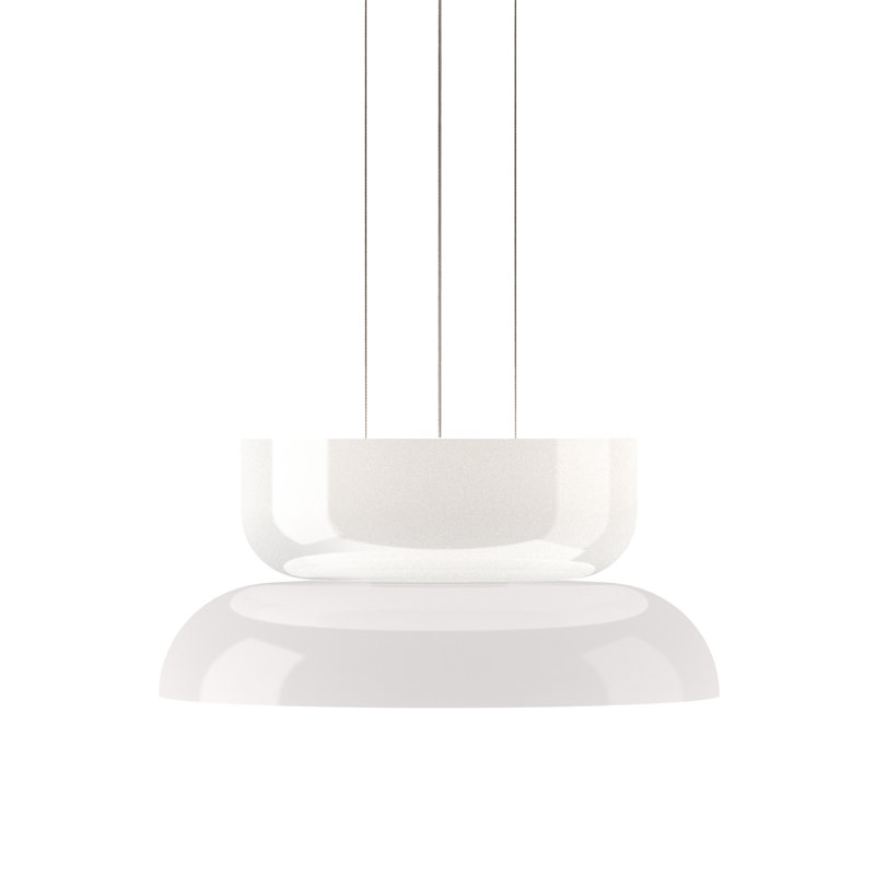 Luminaire suspendu géométrique à 2 lumières Totem