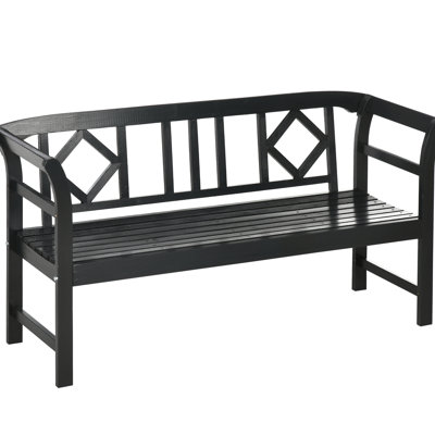 Chaise de jardin rustique Black Garden