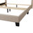 Upholstered Linen Unfinished Standard Bed-188454707