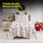 Printed Holiday 3Pc Sheet Sets, Easy Care, Soft & Wrinkle-Resistant Holiday Bedding - Holiday Cookies, Twin-117002909