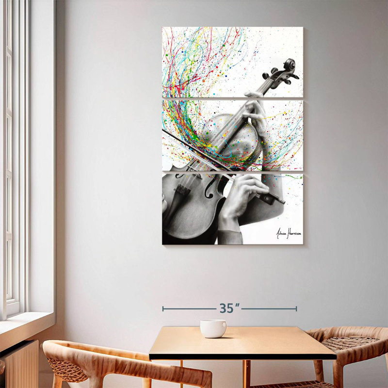 Abarca The Violin Solo, 65" H x 42" W