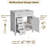 30" Single Bathroom Vanity with Ceramic Top-1570749278