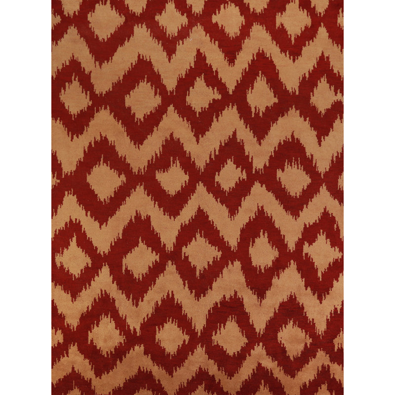 Tapis oriental à motif treillis marocain 9 x 12