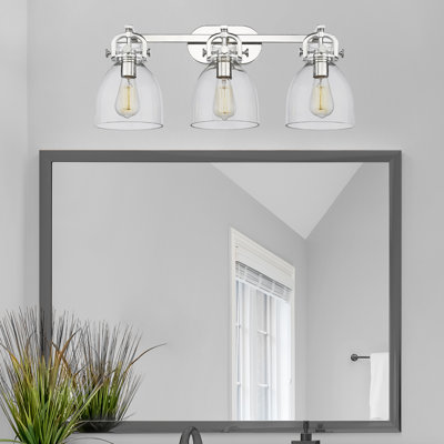 Éclairage pour meuble-lavabo mural 3 lumières Smeltertown