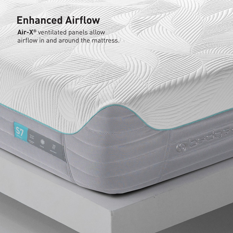 Bedgear Luxury Sport Xtreme Performance Mattress - 2020 Version - Instant Cooling by Ver-Tex Technology, Queen