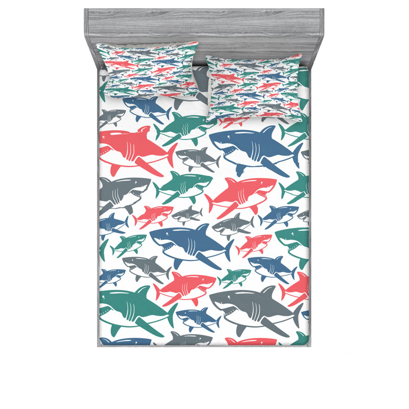 Microfiber Sheet Set, Full Sheet Set with Fitted Sheet